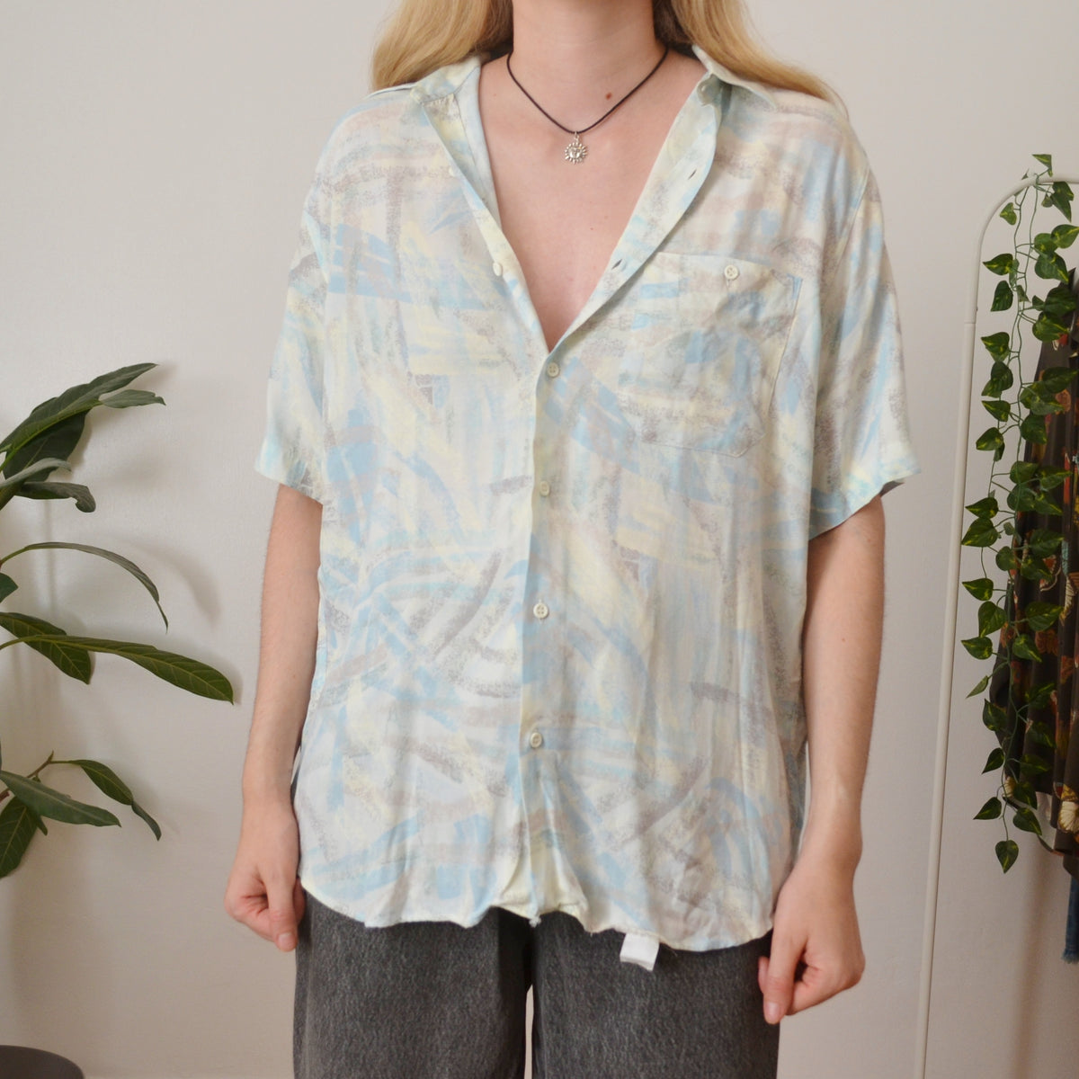 Vintage Pastel Shirt M