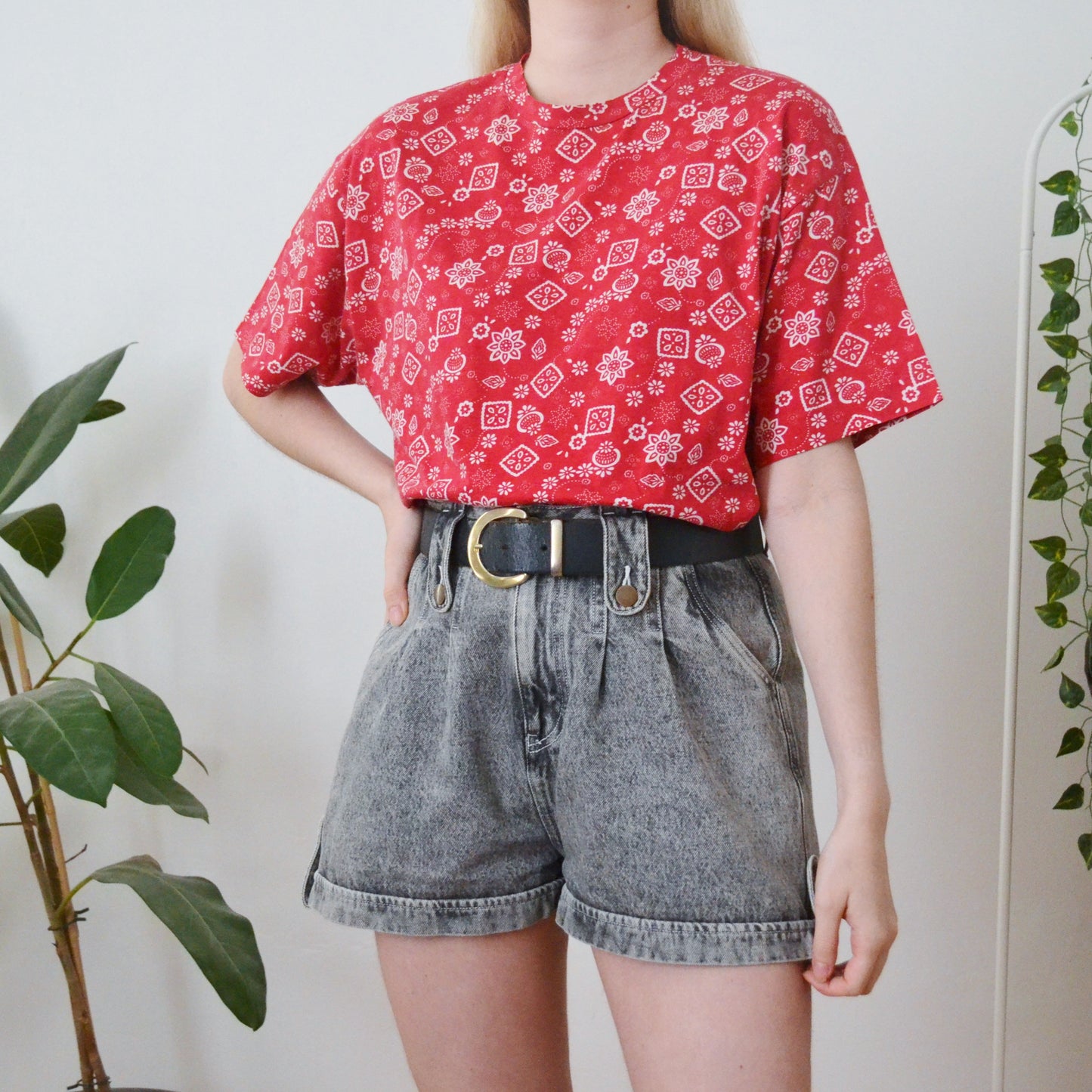 Vintage Red T Shirt L