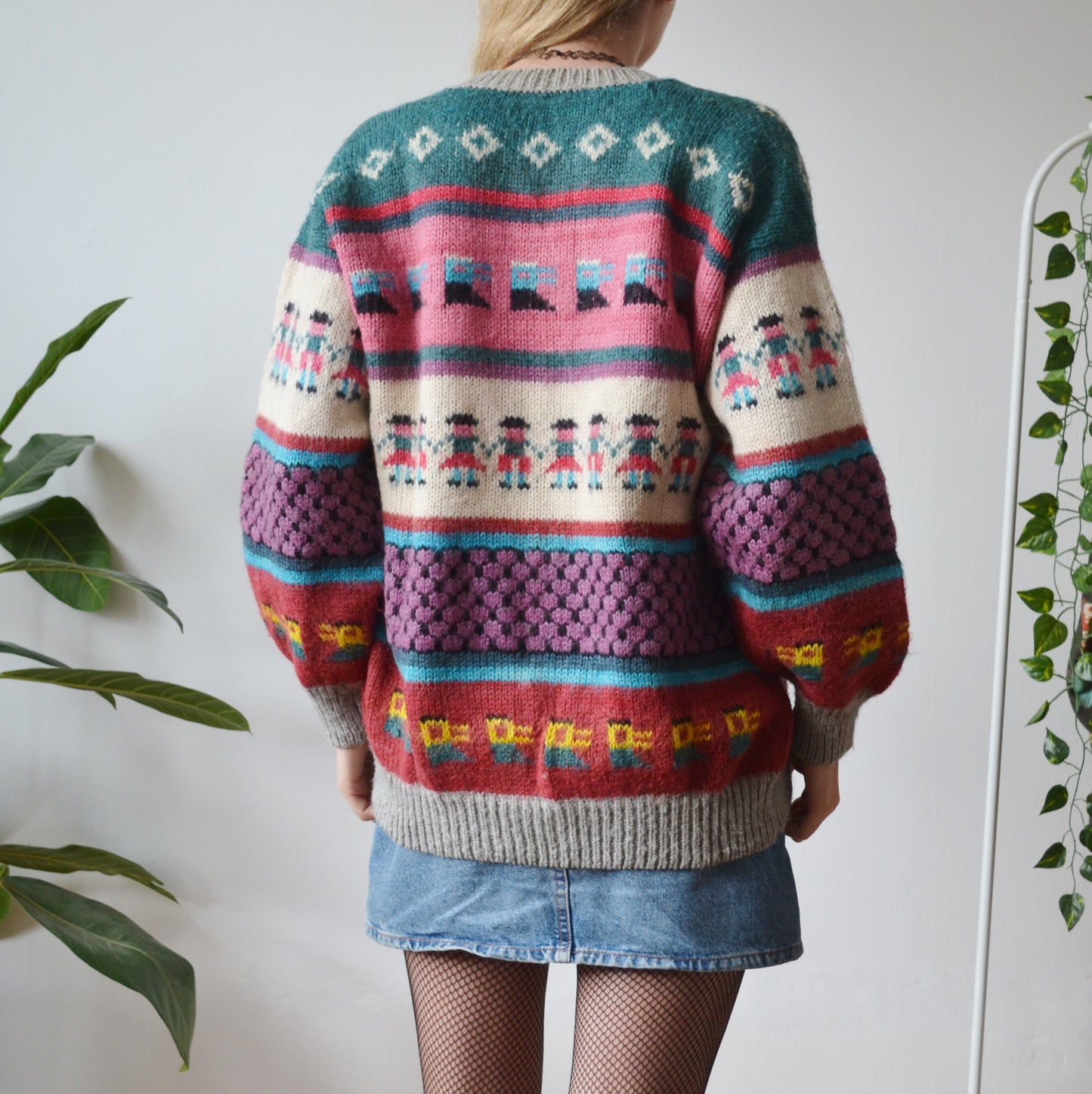 Peruvian cardigan L