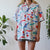 Vintage Abstract Shirt L