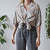 Vintage Abstract Shirt L