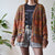 Colourful cardigan XL