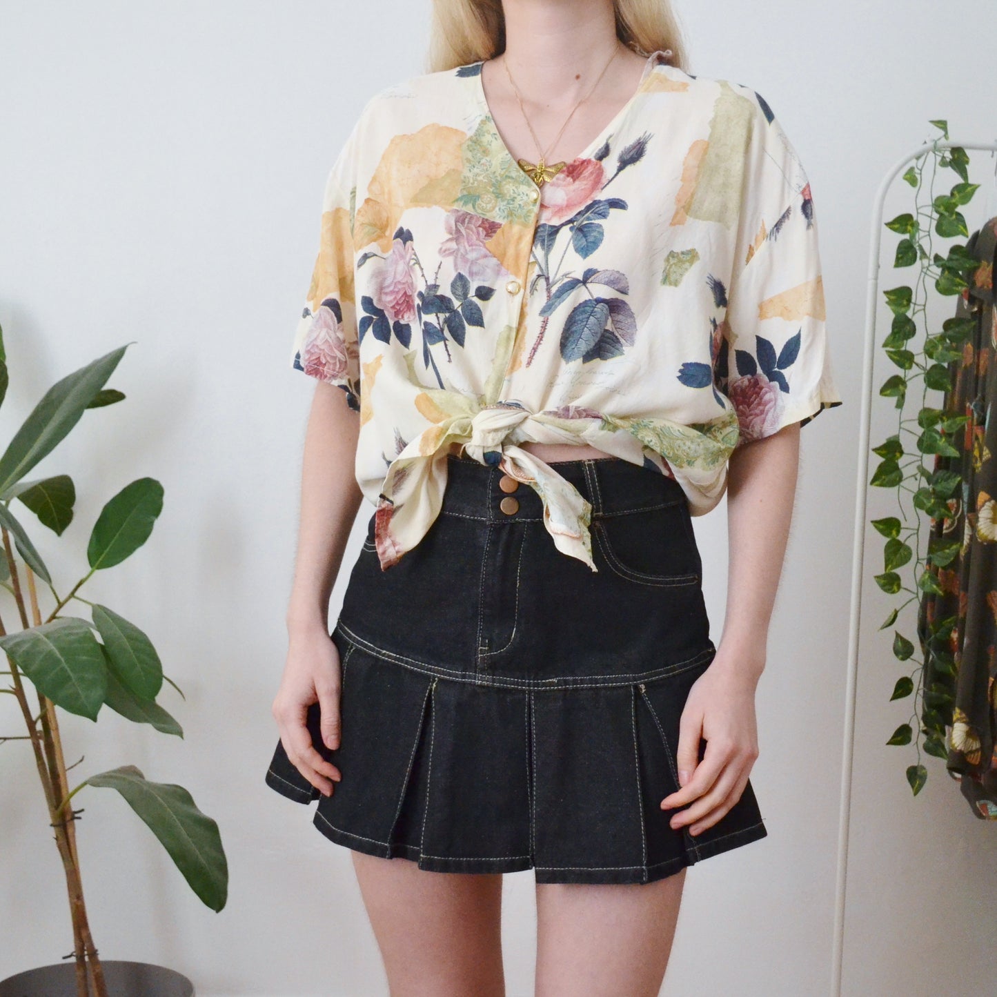 Vintage Rose Shirt L