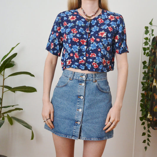 Floral blouse M