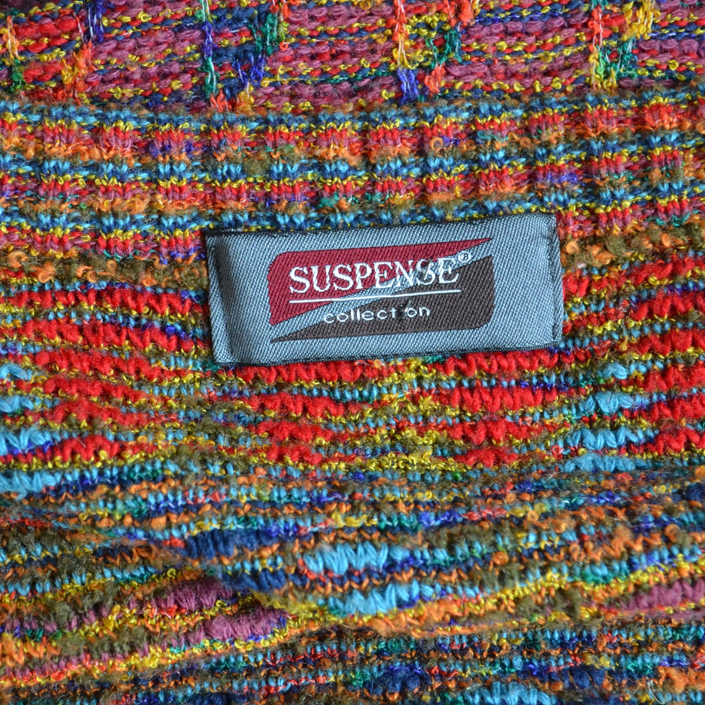 Colourful cardigan XL