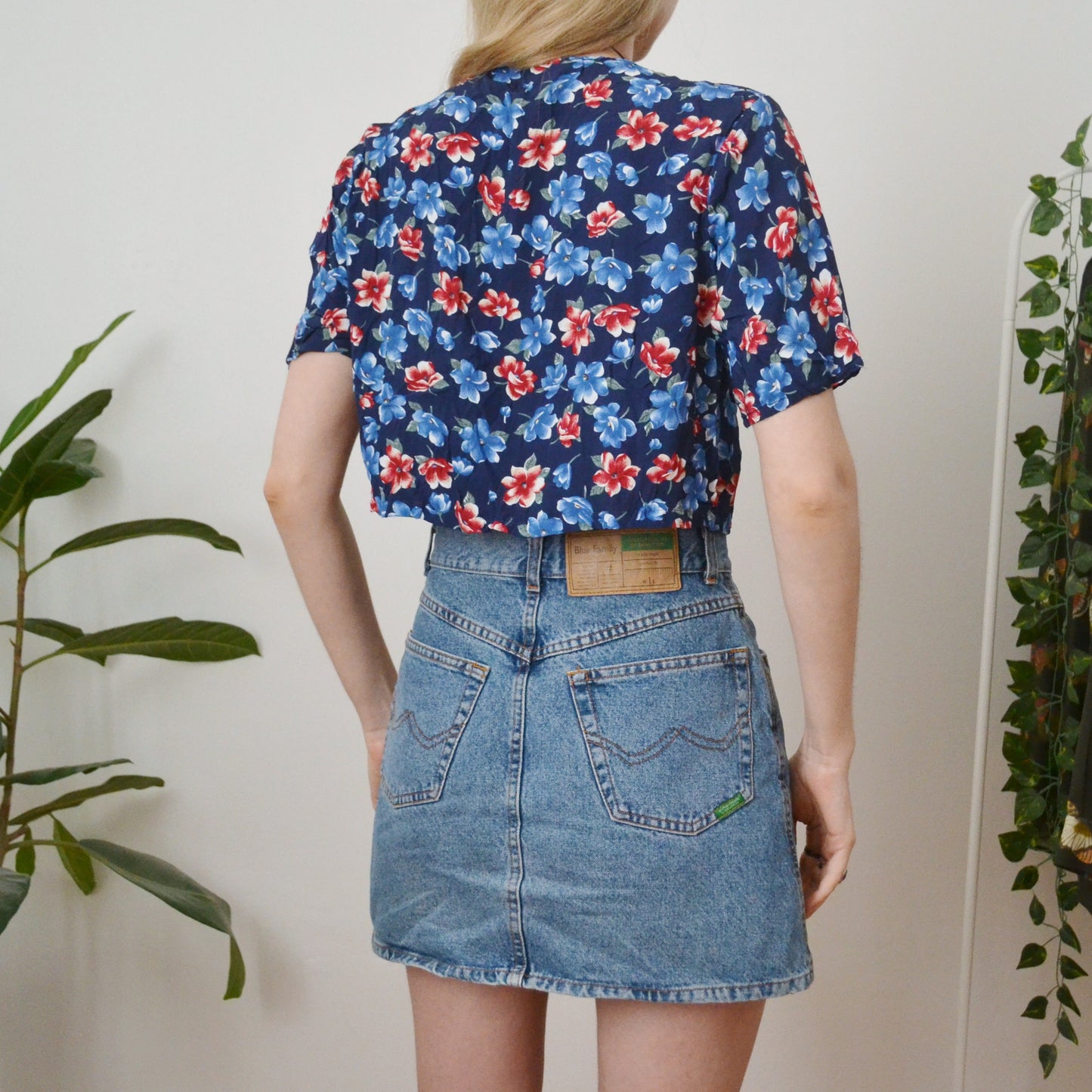Floral blouse M
