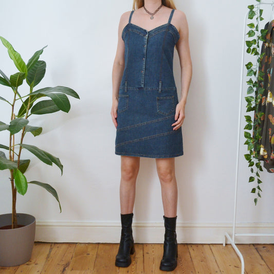 Denim dress L