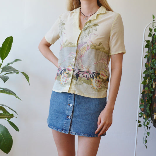 Bird shirt S