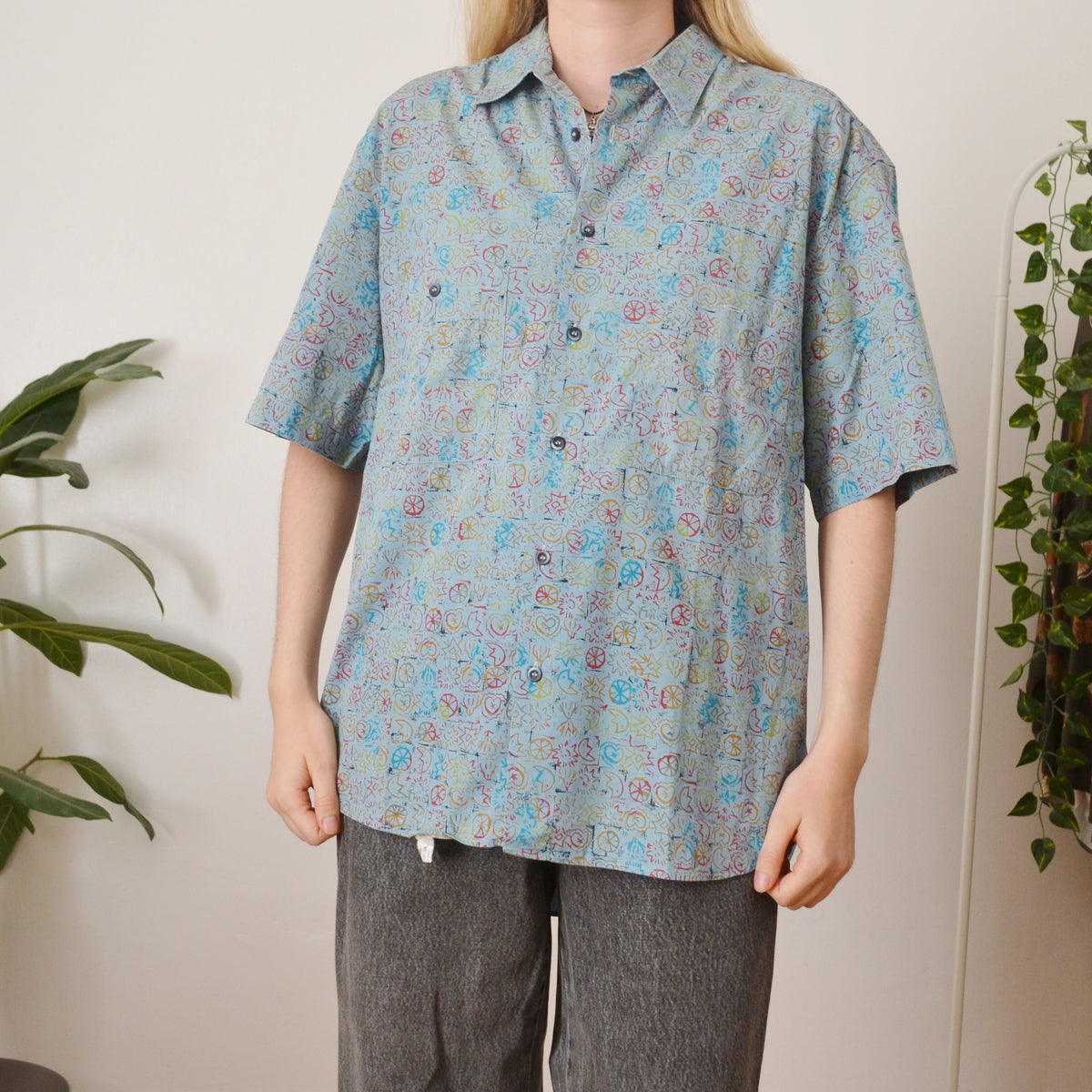 Vintage Retro Shirt L