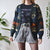 Abstract cardigan L