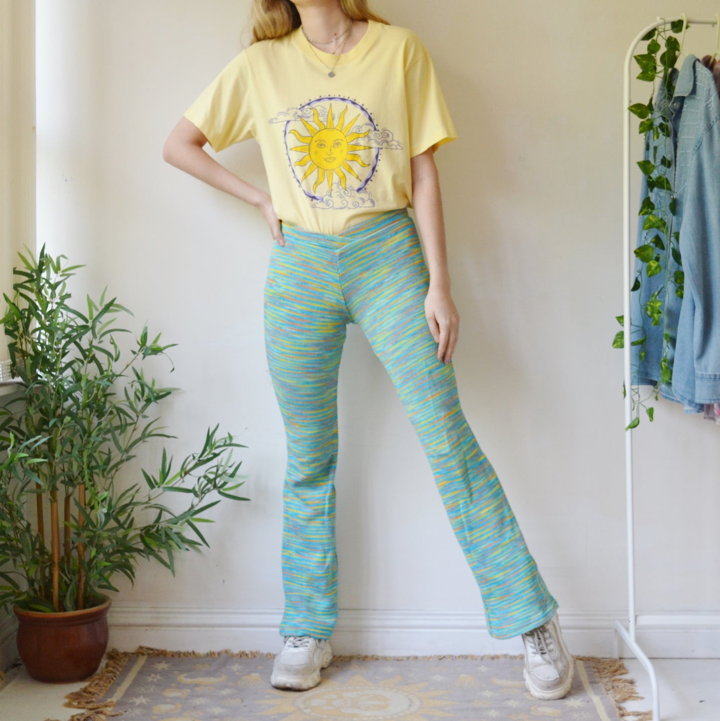 Stripe trousers S