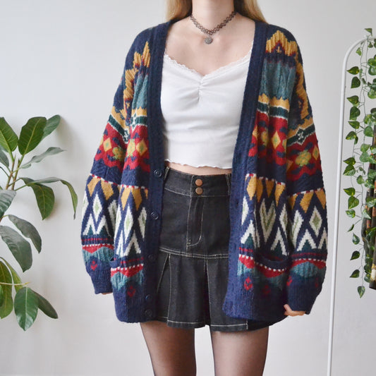 Vintage Retro Cardigan L