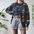 Abstract cardigan L