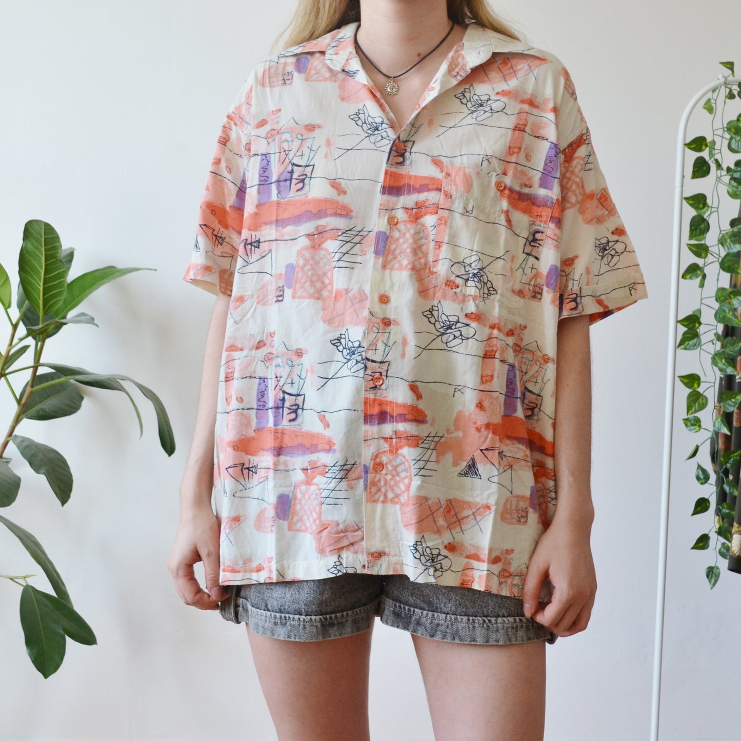 Vintage Pastel Shirt M