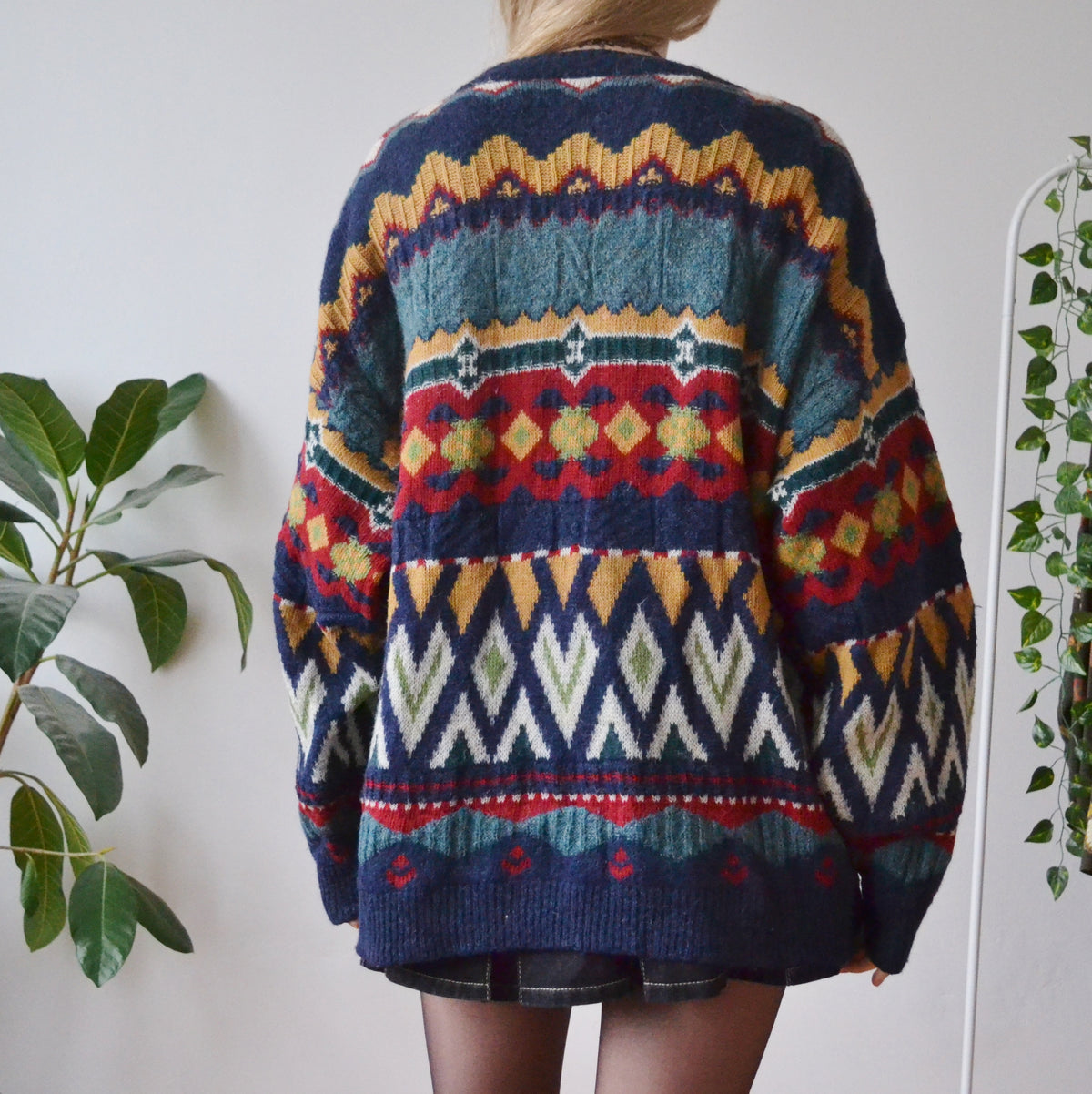 Vintage Retro Cardigan L