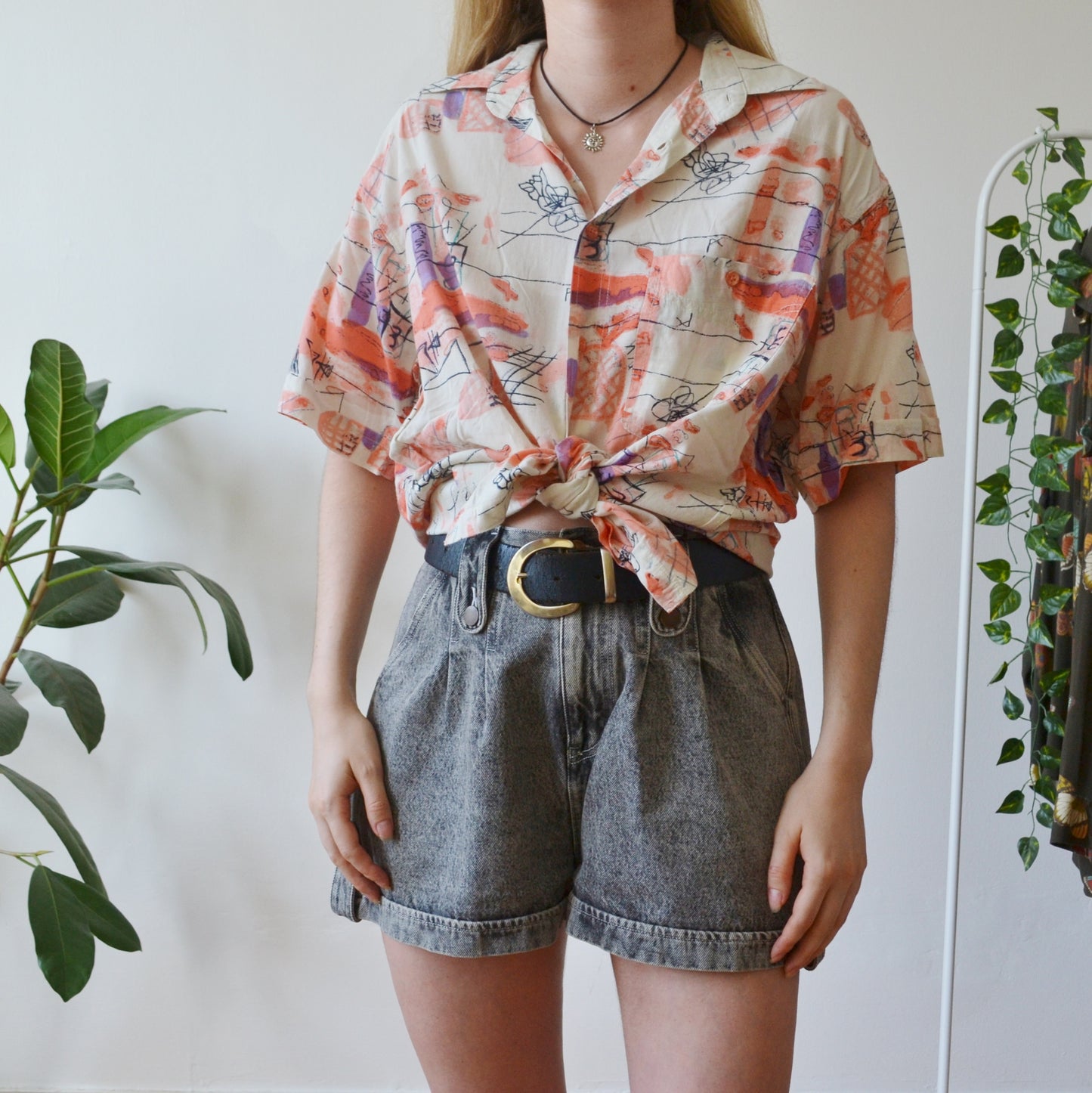 Vintage Pastel Shirt M