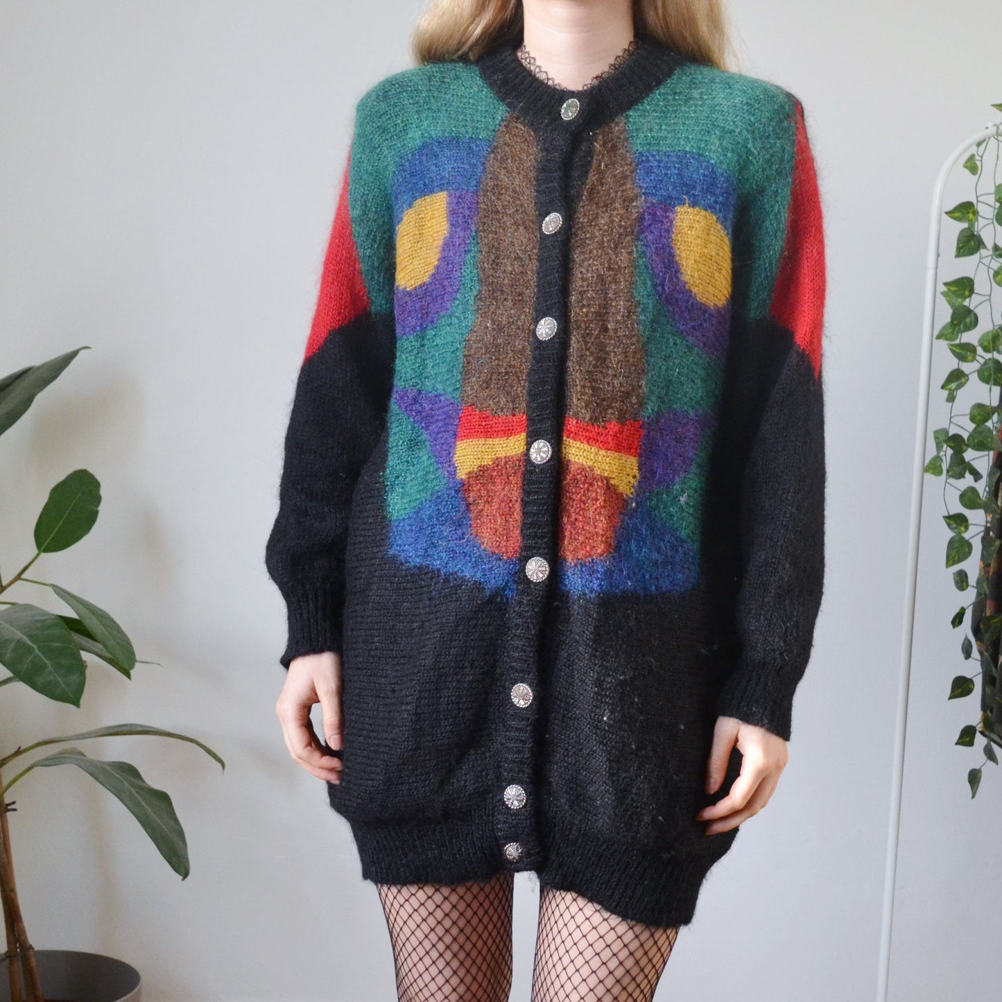 80s cardigan
