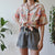Vintage Pastel Shirt M