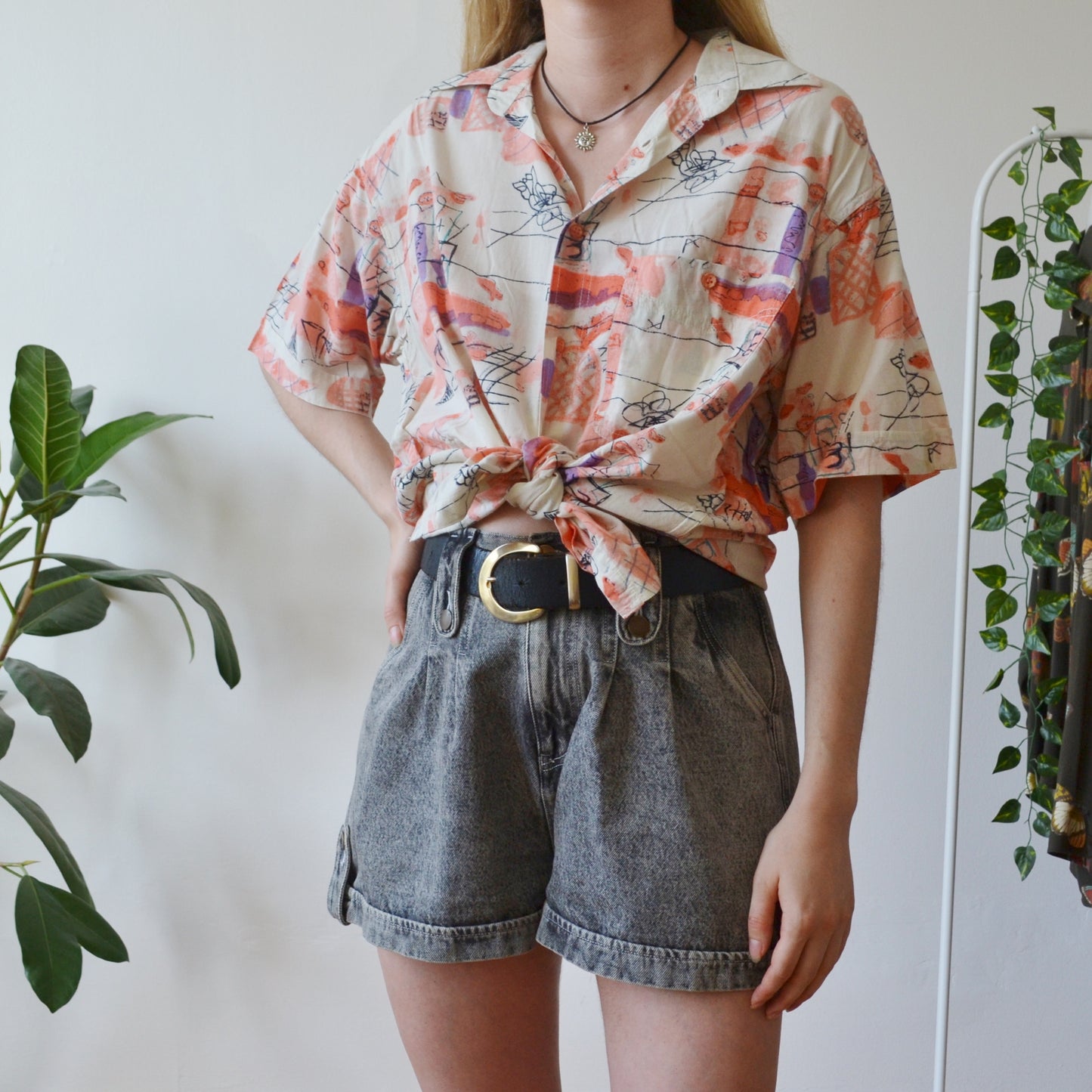 Vintage Pastel Shirt M