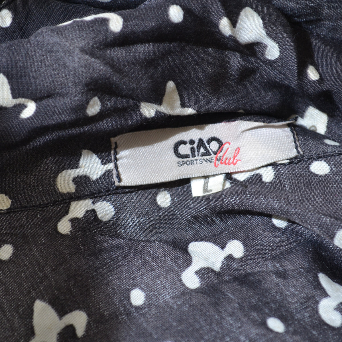 Vintage Monochrome Shirt L