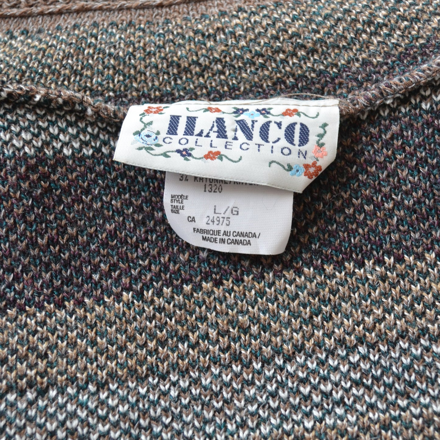 Retro cardigan L