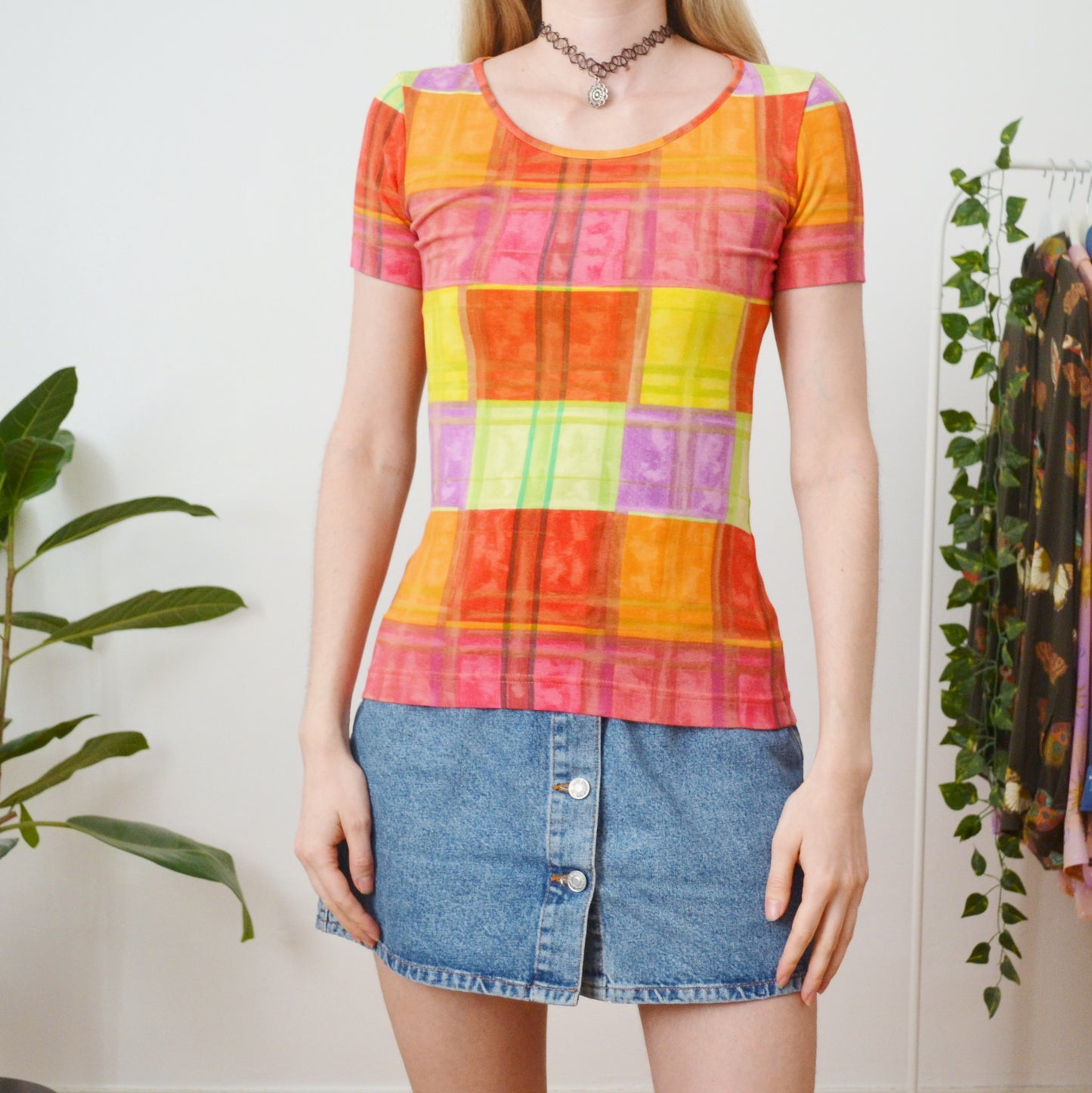 Patchwork top S