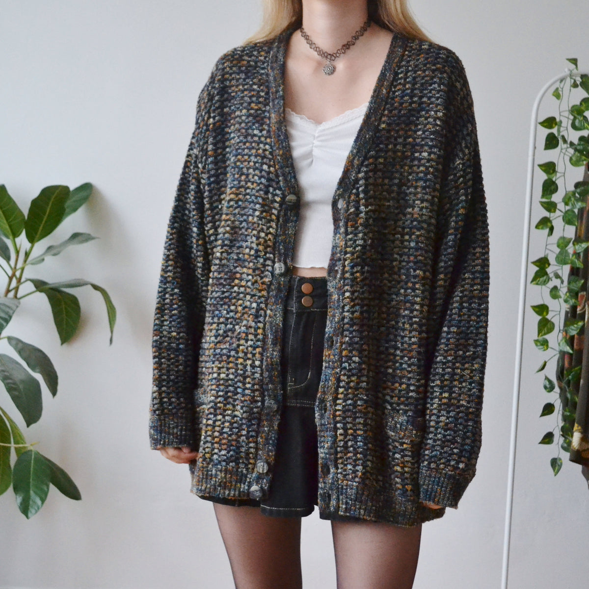 Vintage 90s Cardigan 2XL