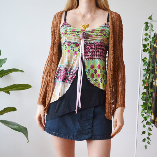 Crochet cardigan S
