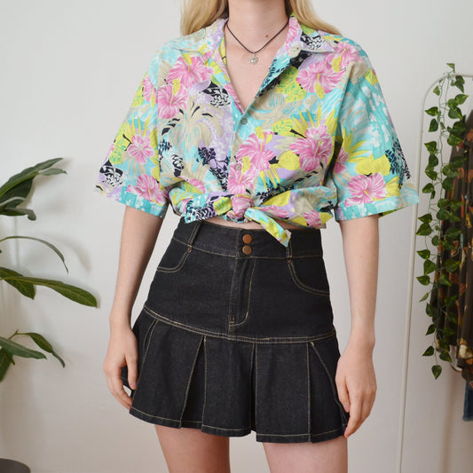 Vintage Tropical Shirt M