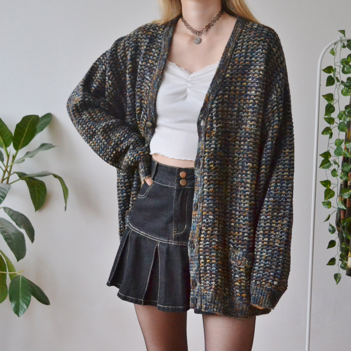 Vintage 90s Cardigan 2XL