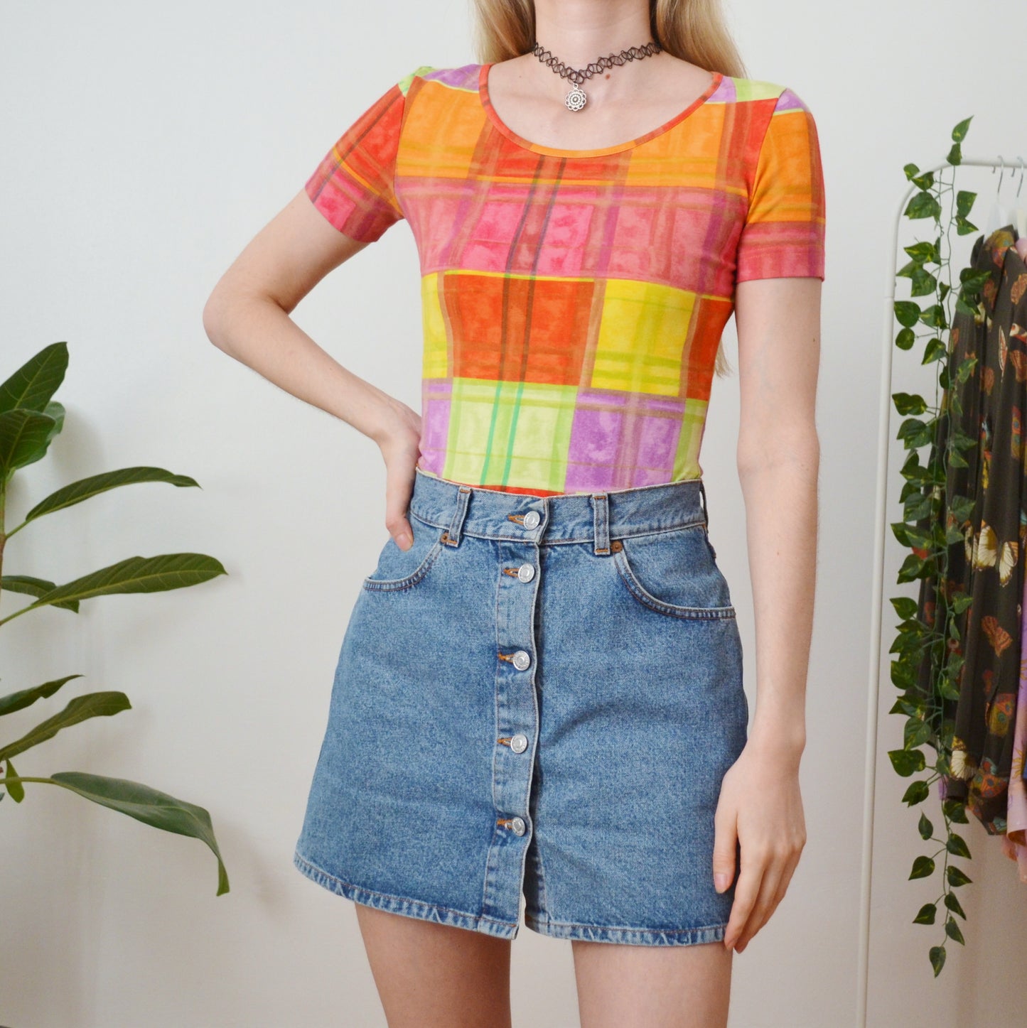 Patchwork top S