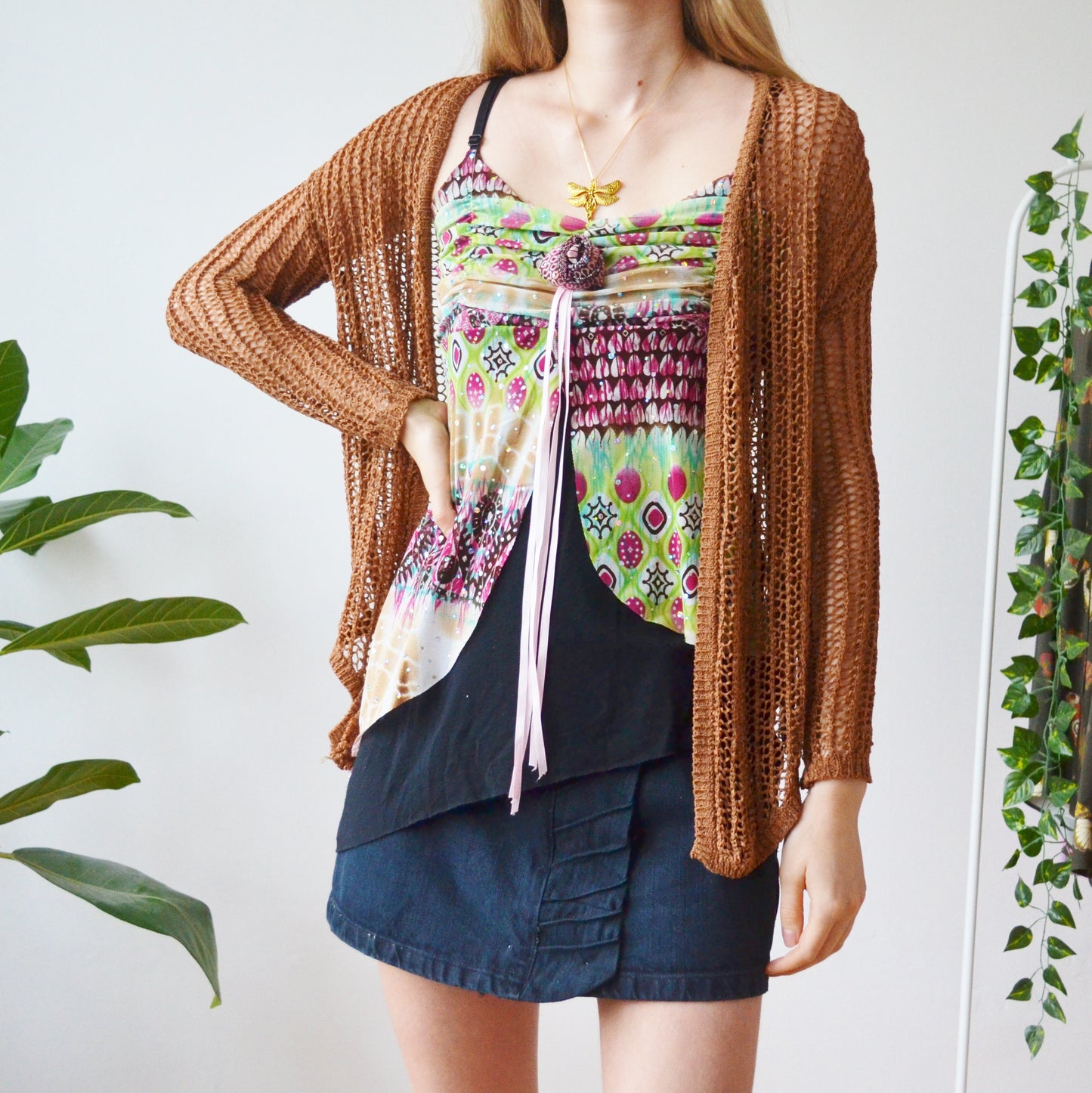 Crochet cardigan S