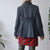 Grey pea coat uk 14