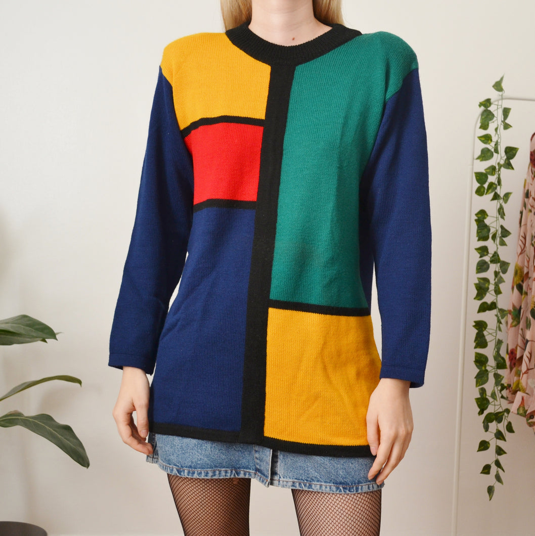 Mondrian jumper S