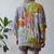 Vintage Abstract Polo Shirt XL