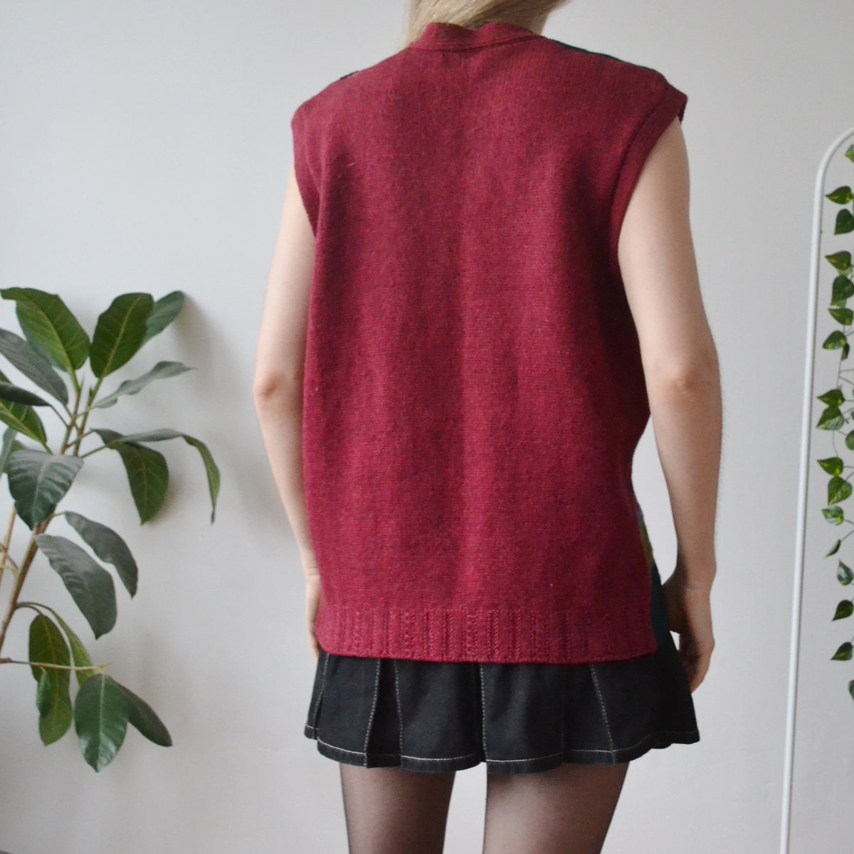 Vintage Retro Sweater Vest