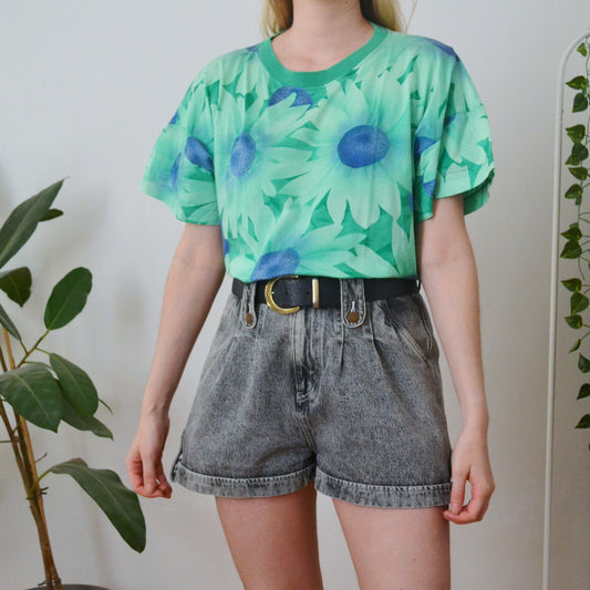 Vintage Flower T Shirt M