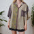 Vintage Paisley Patchwork Shirt M