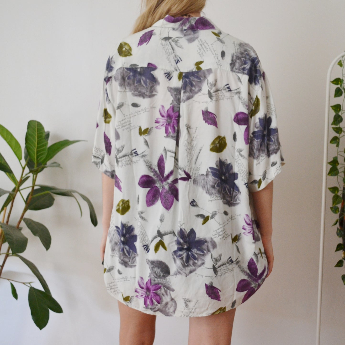 Vintage Floral Shirt XL