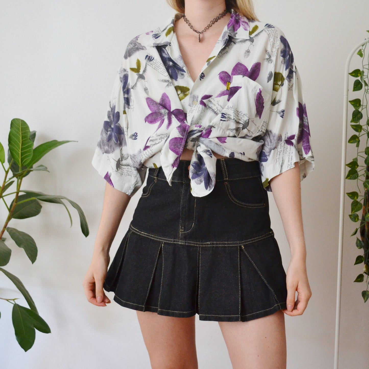 Vintage Floral Shirt XL