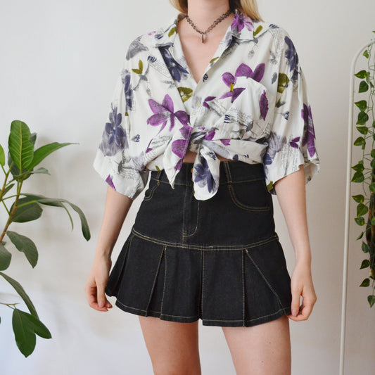 Vintage Floral Shirt XL