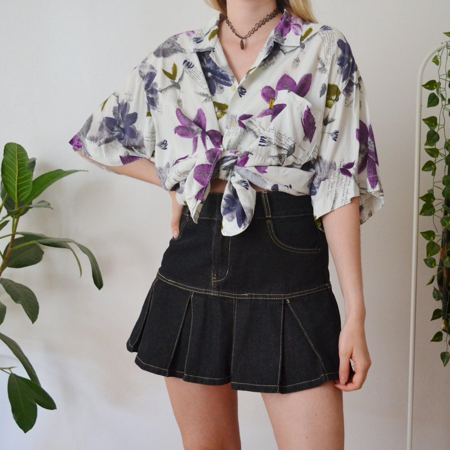 Vintage Floral Shirt XL