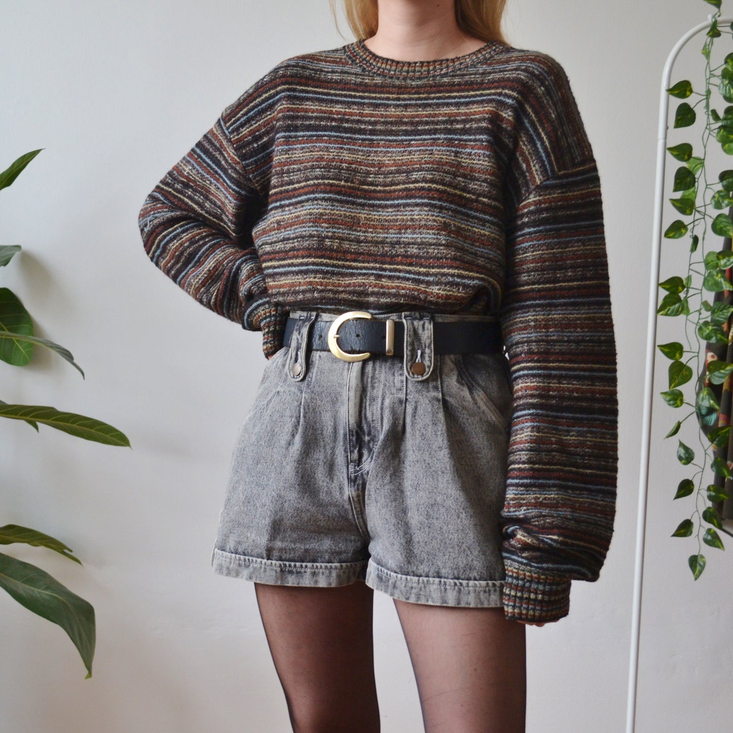 Stripe jumper XL