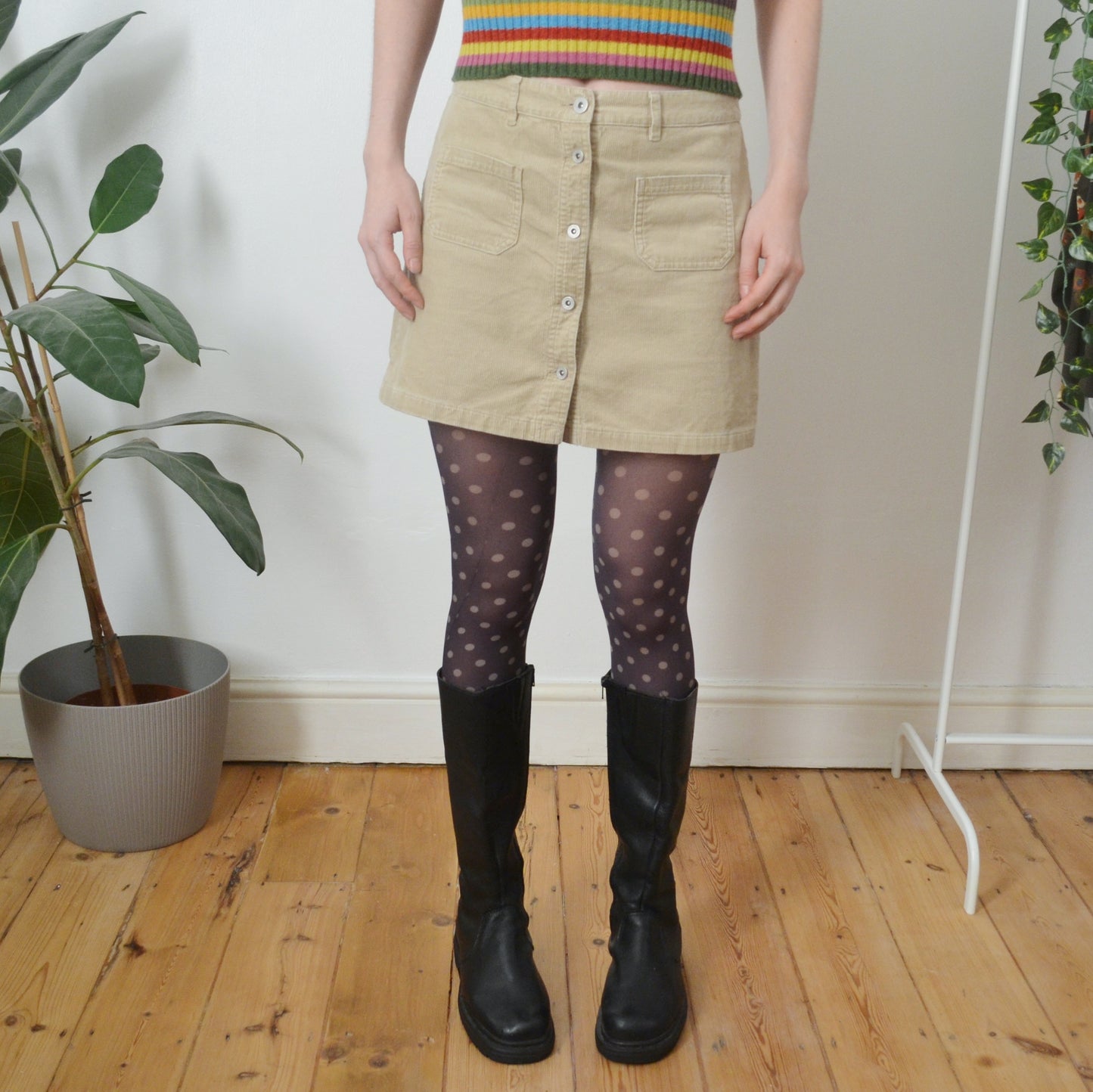 Corduroy skirt S