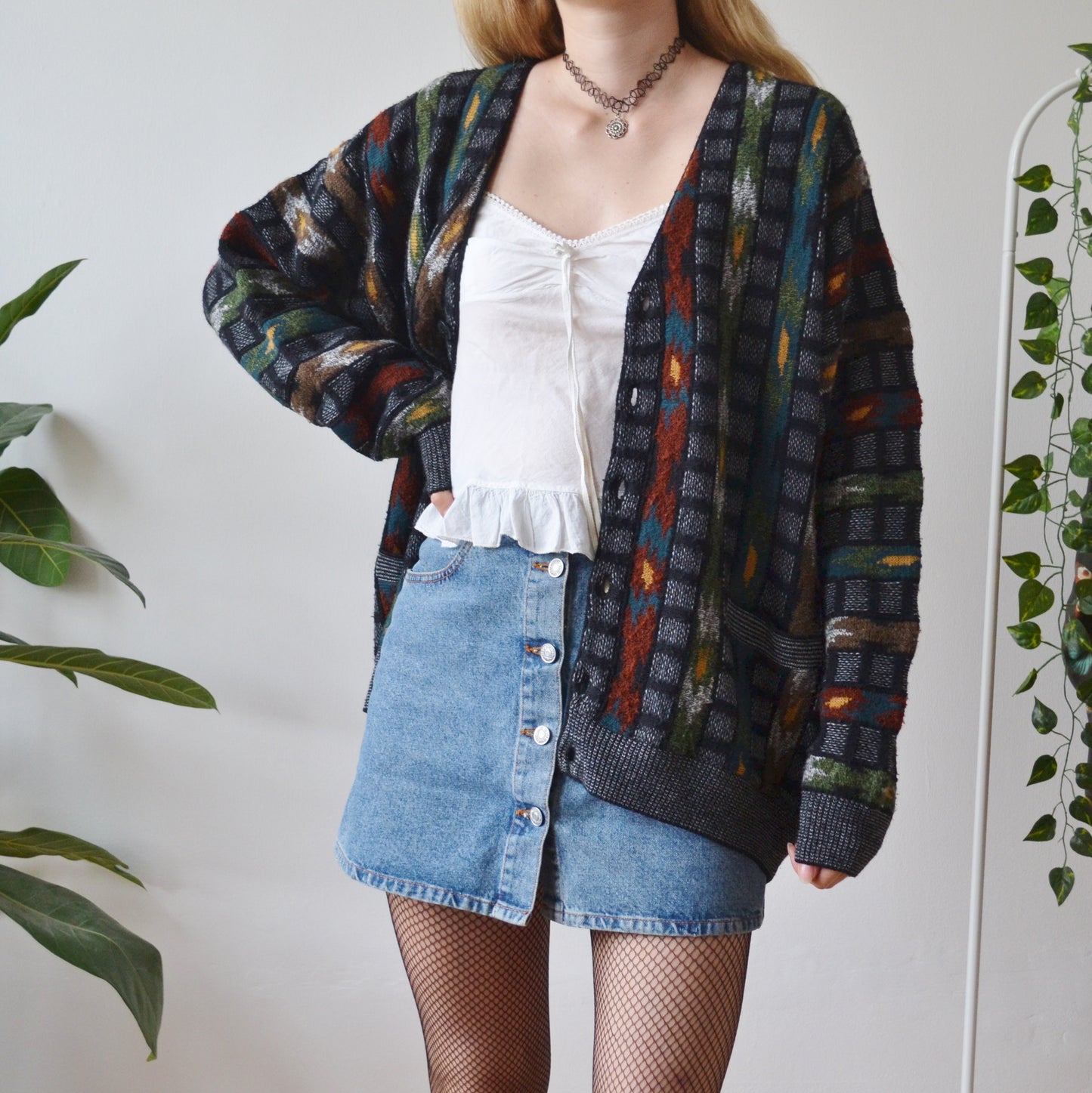 90s cardigan