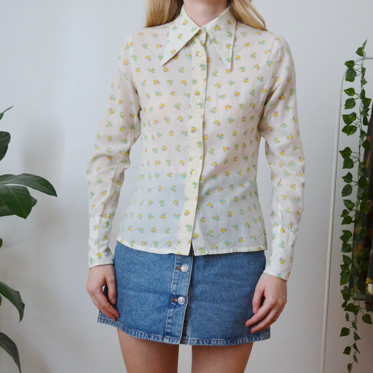70s blouse S
