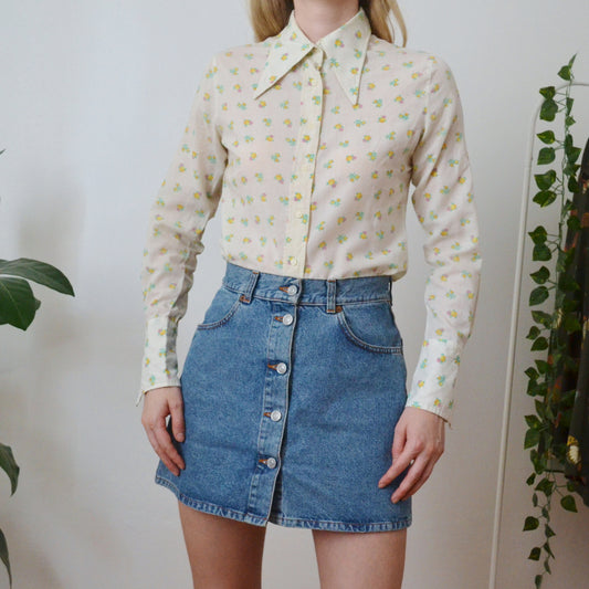 70s blouse S