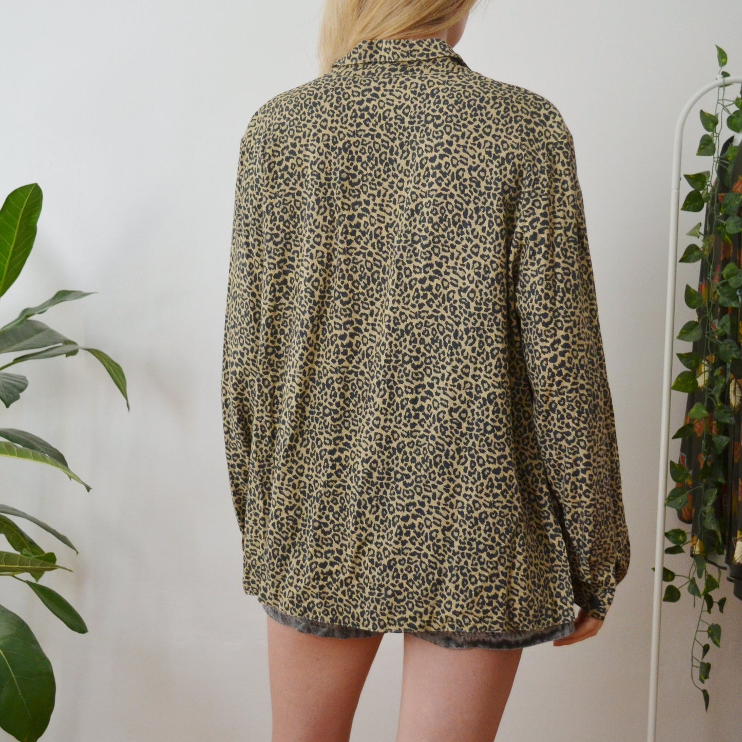 Leopard print shirt uk 22