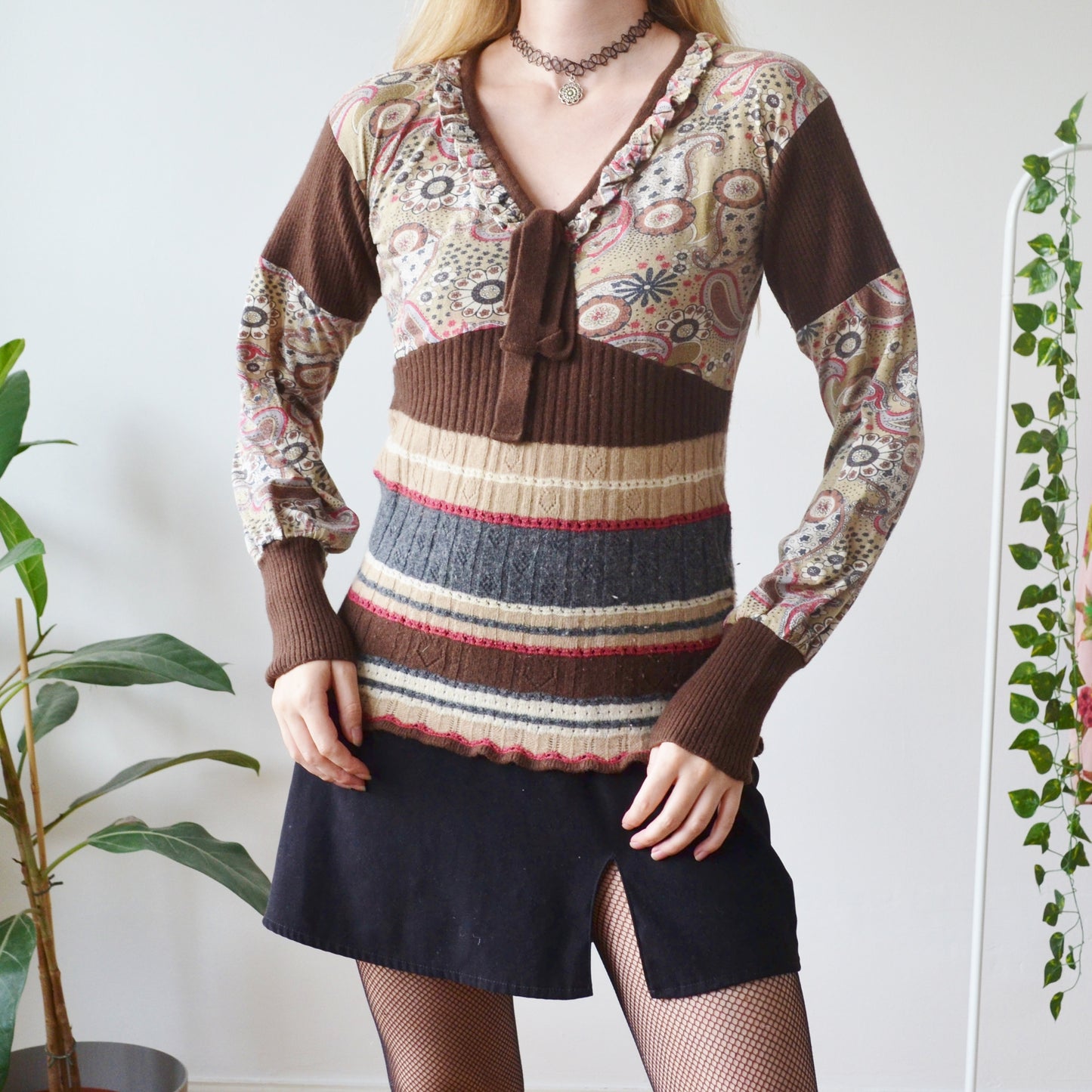 Paisley top M