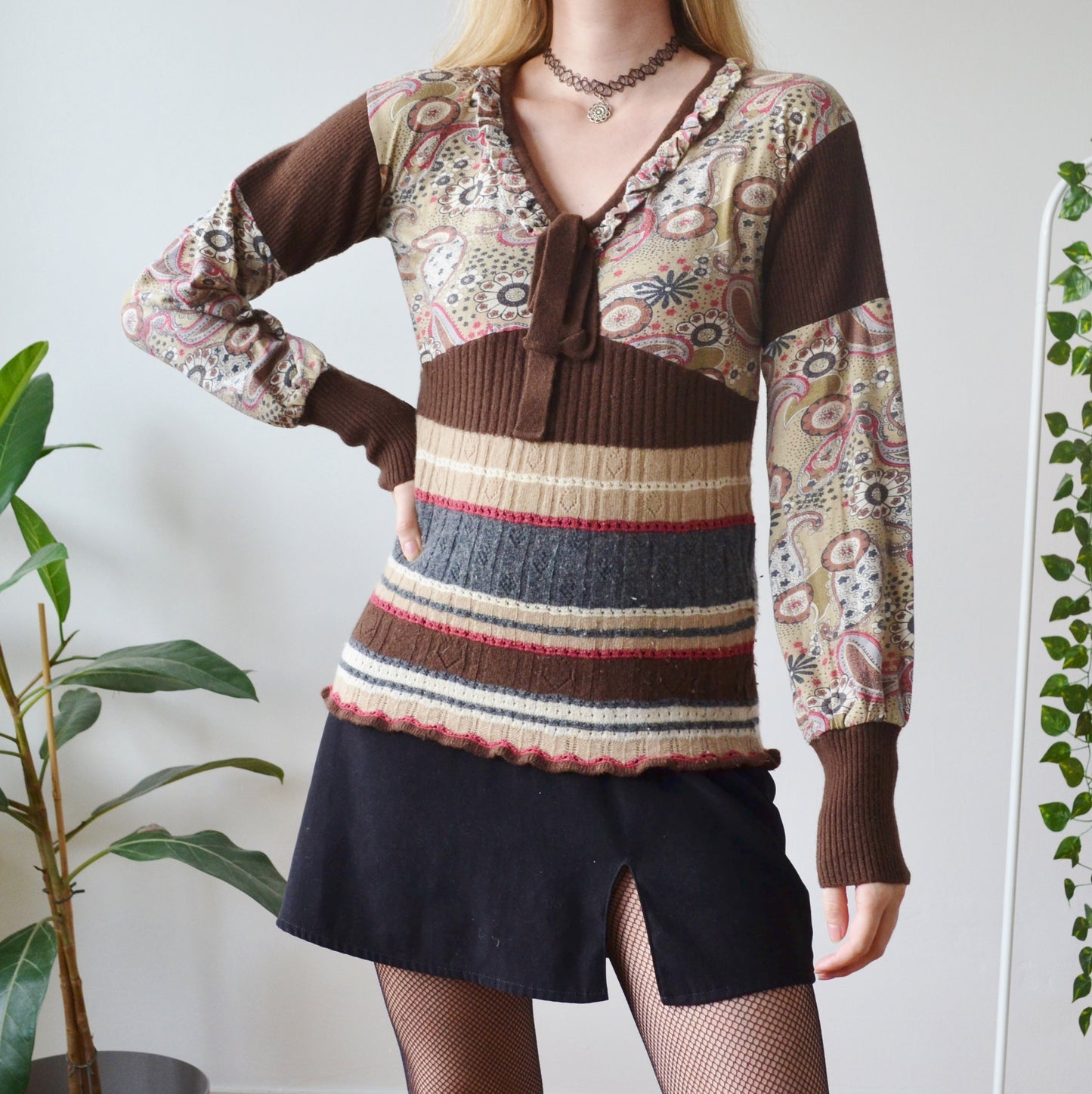 Paisley top M